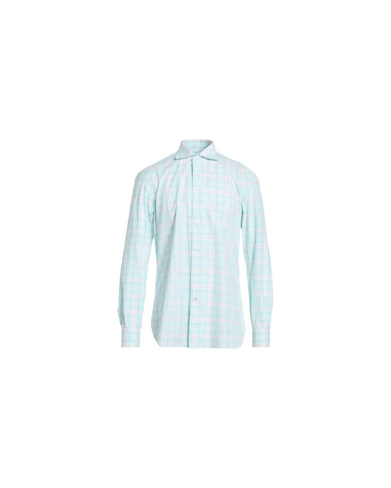 Isaia TOPS - Hemdenauf YOOX.COM Tūrkis