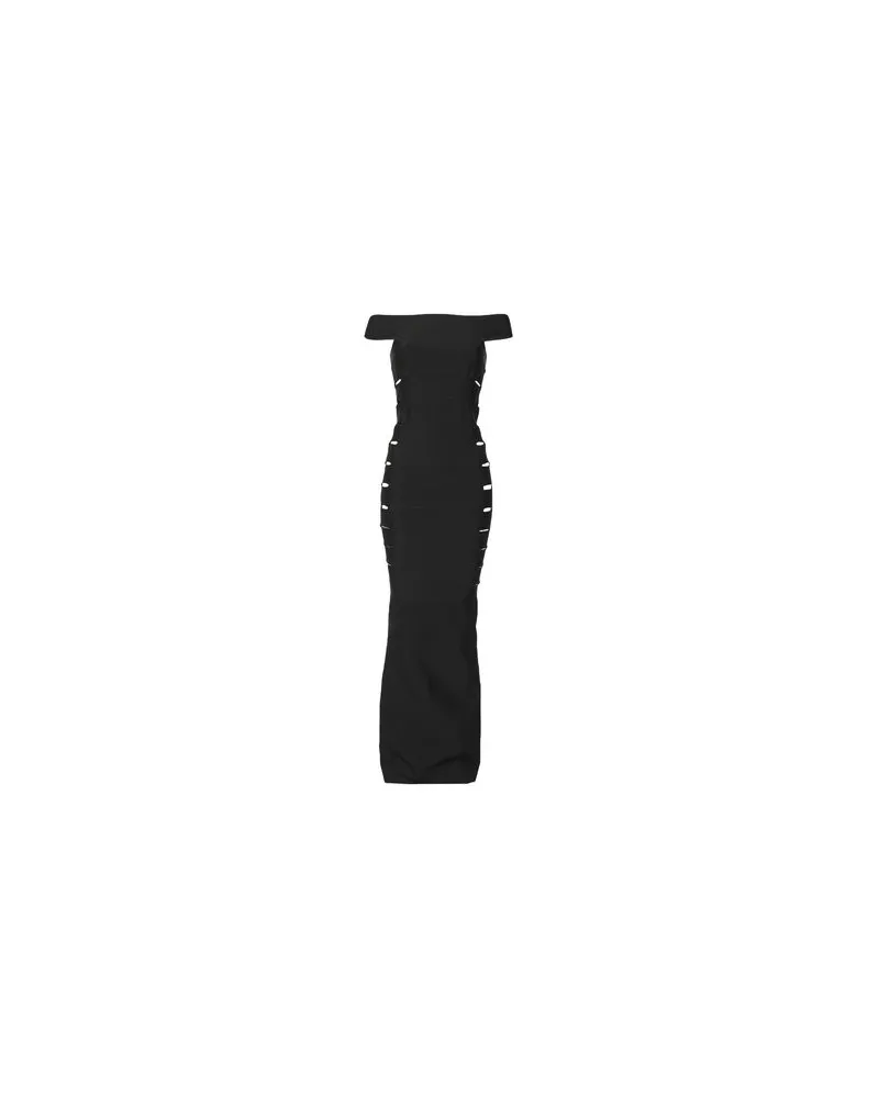 Azzaro KLEIDER - Maxi-Kleiderauf YOOX.COM Schwarz