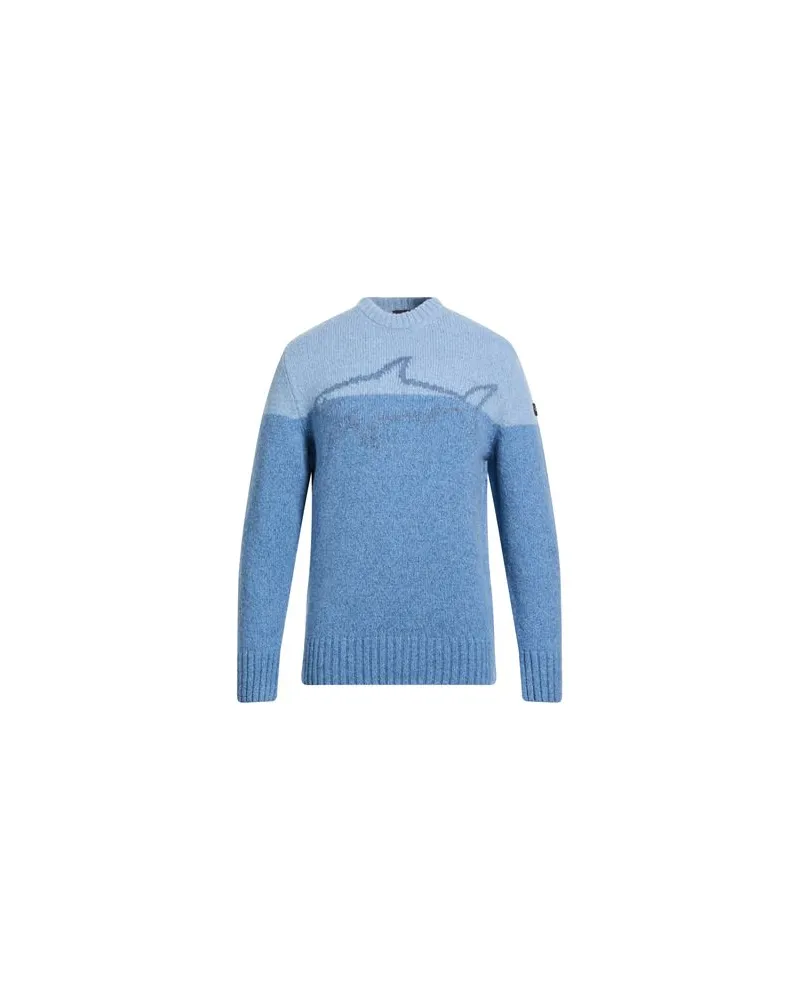 Paul & Shark STRICKWAREN - Pulloverauf YOOX.COM Taubenblau