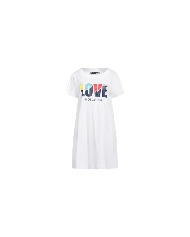 Moschino KLEIDER - Mini-Kleiderauf YOOX.COM Weiß