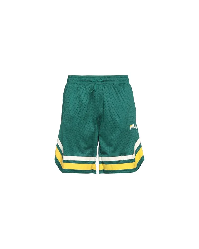 Fila HOSEN & RÖCKE - Shorts & Bermudashortsauf YOOX.COM Smaragdgrün