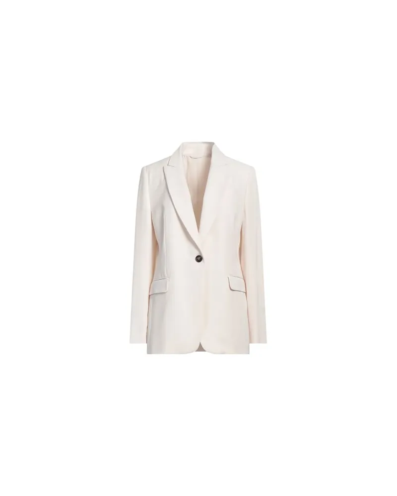 Brunello Cucinelli ANZÜGE und CO-ORDS - Blazersauf YOOX.COM Elfenbein