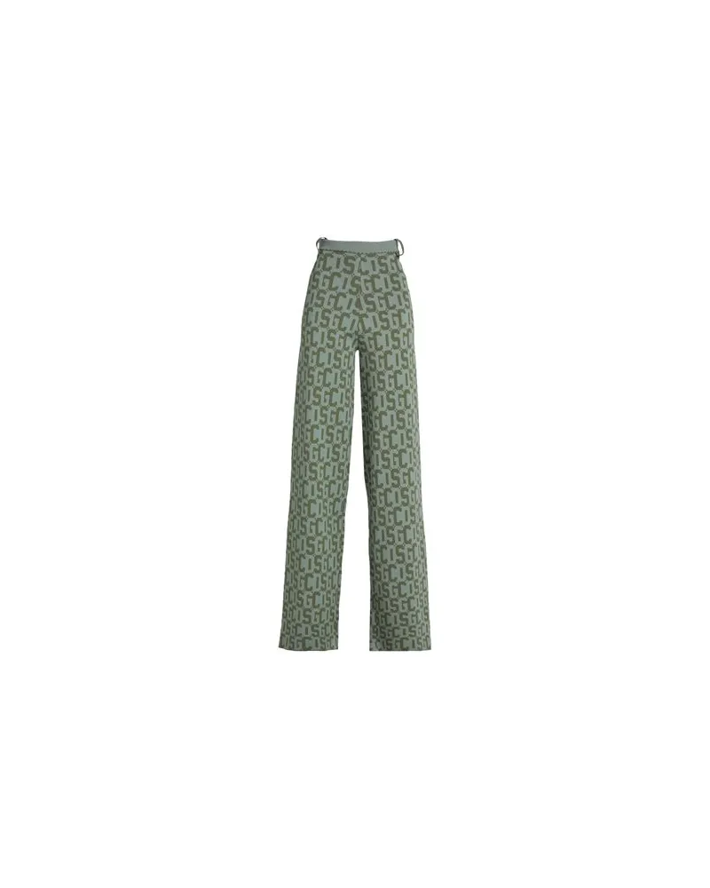 GCDS HOSEN & RÖCKE - Hosenauf YOOX.COM Salbeigrün