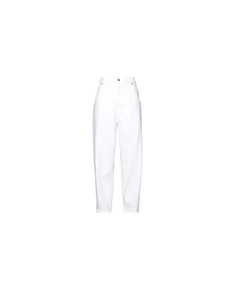 Dondup HOSEN & RÖCKE - Jeanshosenauf YOOX.COM Weiß