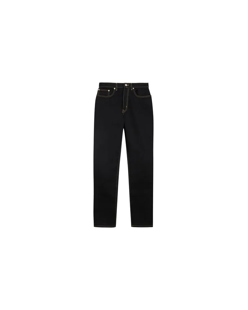 Kenzo HOSEN & RÖCKE - Jeanshosenauf YOOX.COM Schwarz