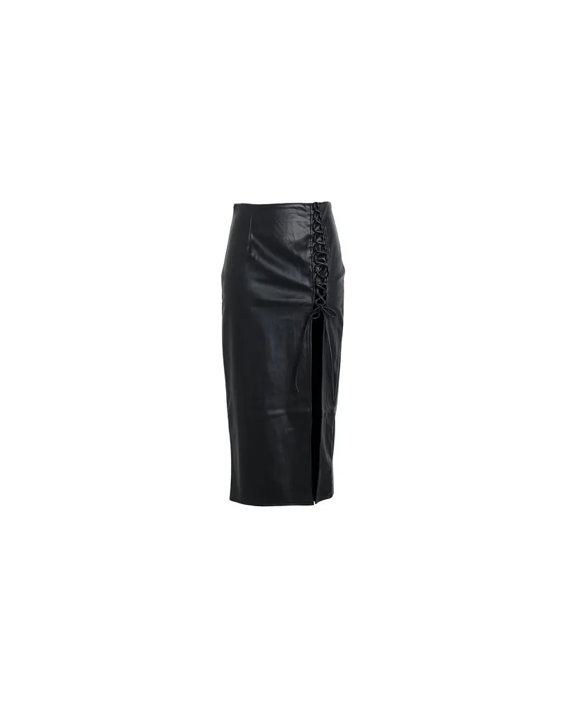 Topshop HOSEN & RÖCKE - Midi-Röckeauf YOOX.COM Schwarz