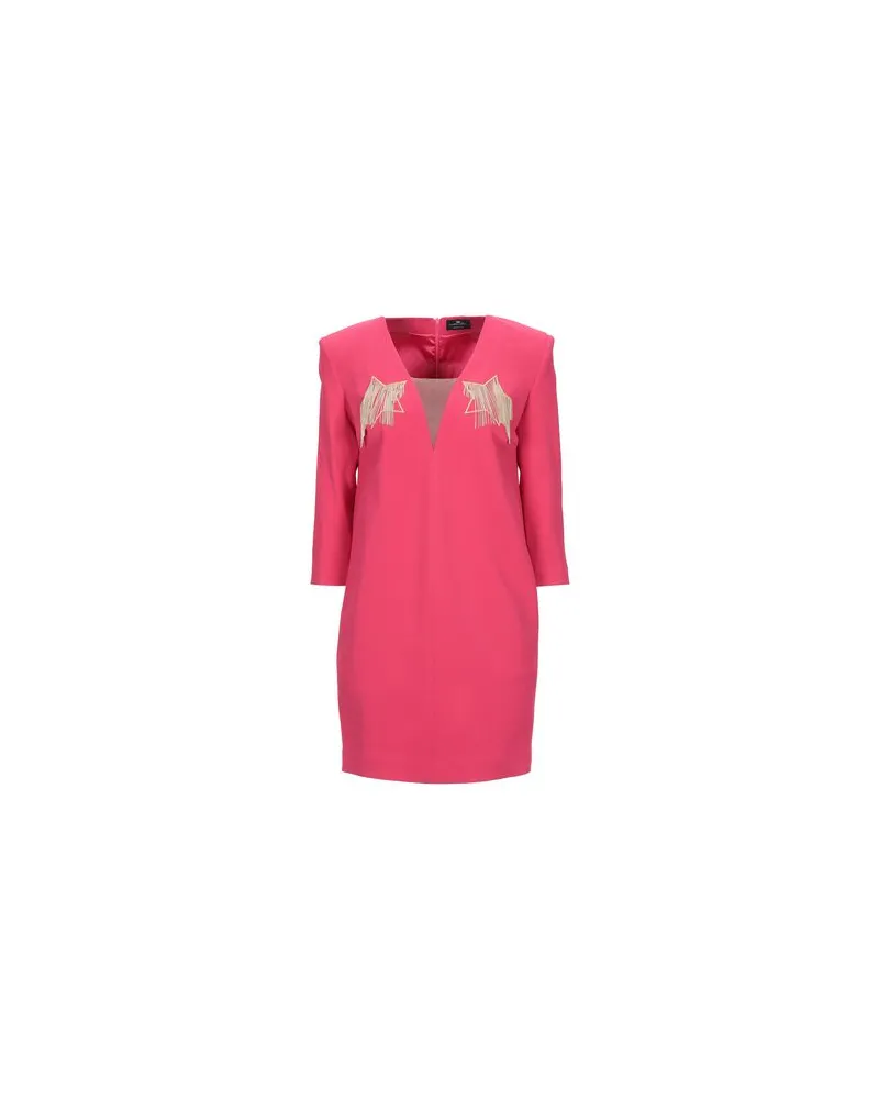 Elisabetta Franchi KLEIDER - Mini-Kleiderauf YOOX.COM Fuchsia