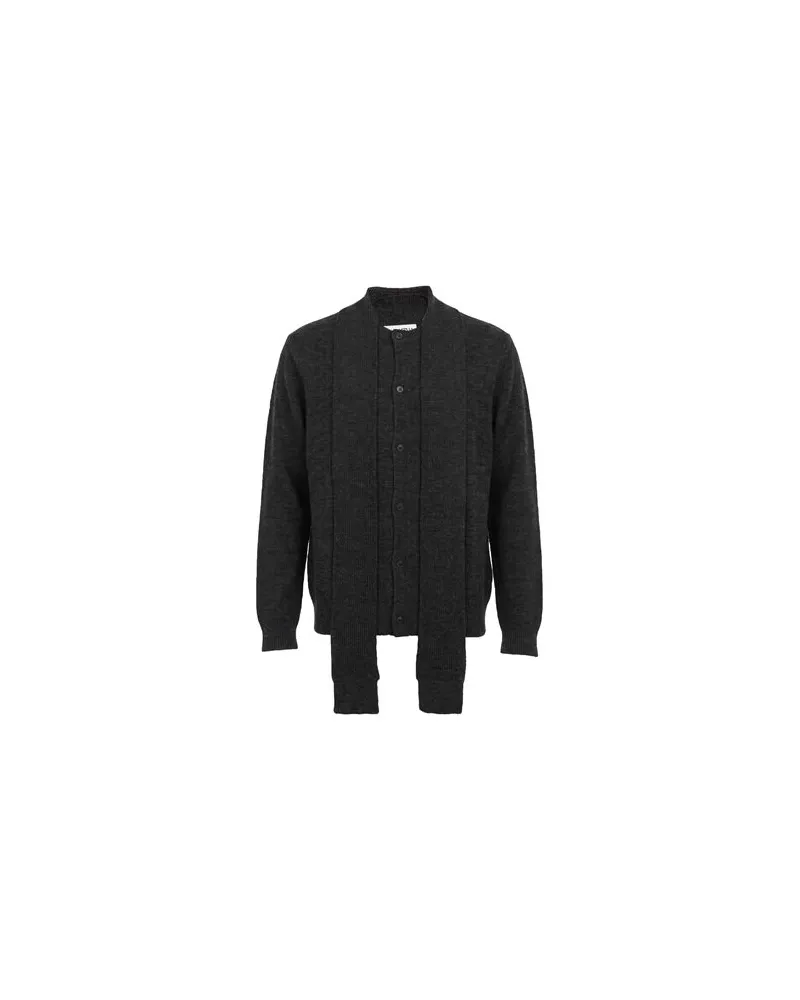 Maison Margiela STRICKWAREN - Strickjackenauf YOOX.COM Braungrau