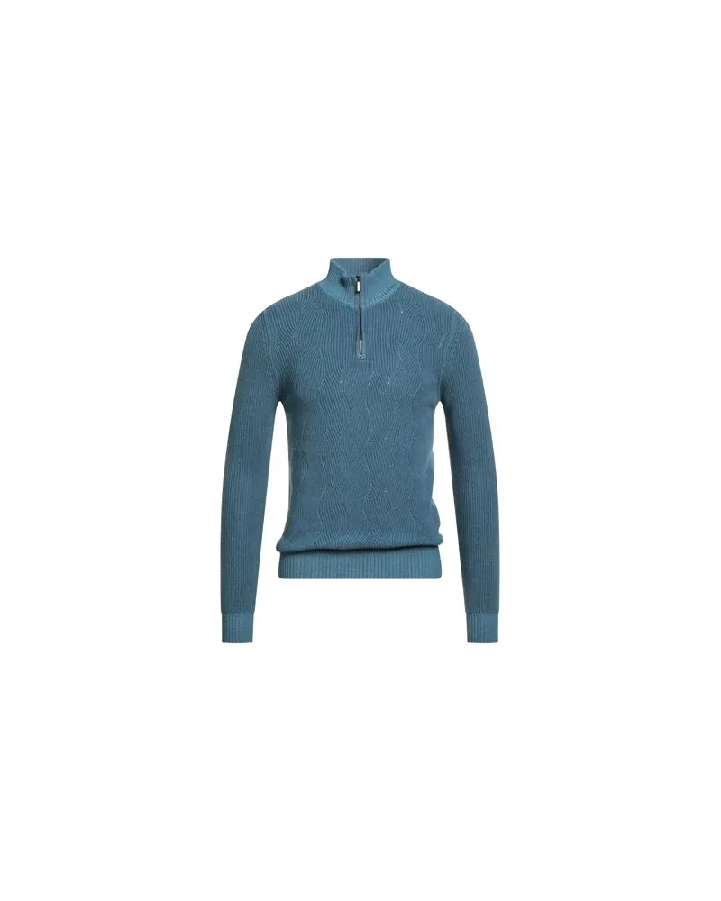 MOORER STRICKWAREN - Pulloverauf YOOX.COM Hellblau