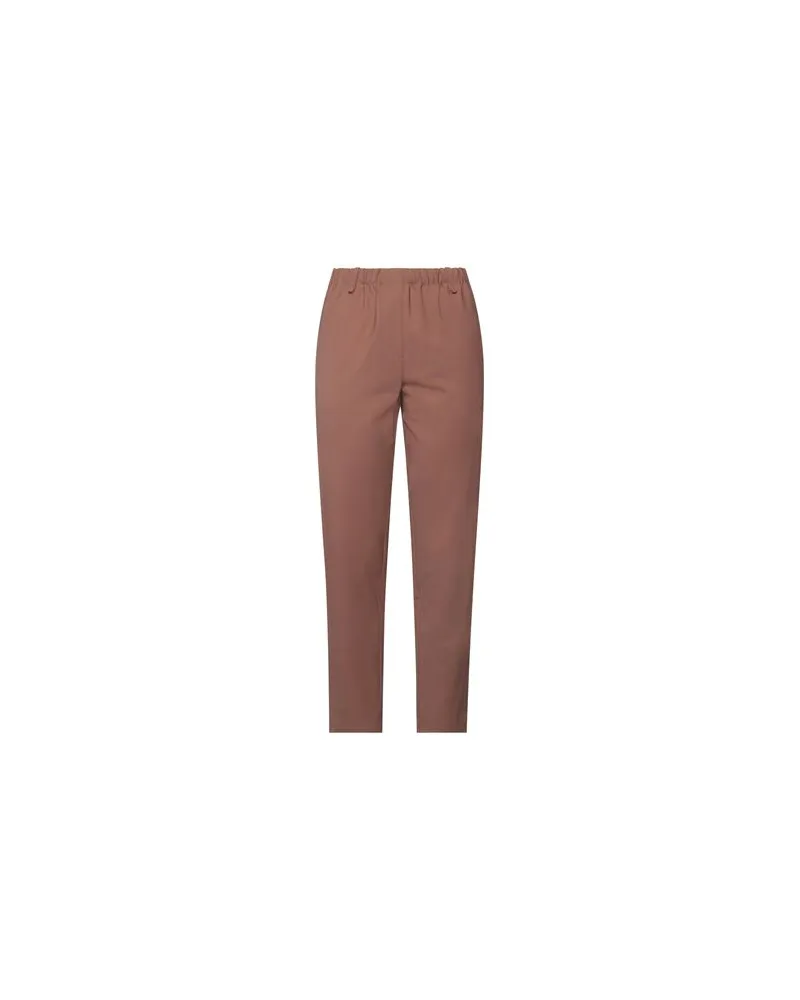 ALYSI CRÈME - HOSEN & RÖCKE - Hosenauf YOOX.COM Hellbraun