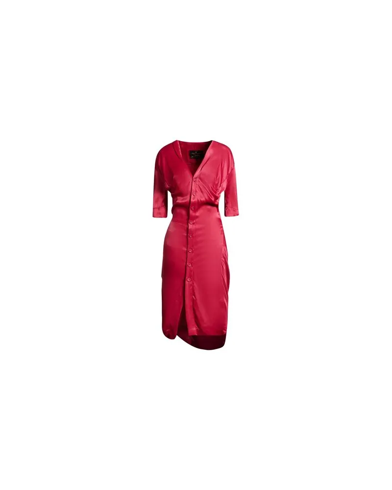 Vivienne Westwood KLEIDER - Midi-Kleiderauf YOOX.COM Ziegelrot