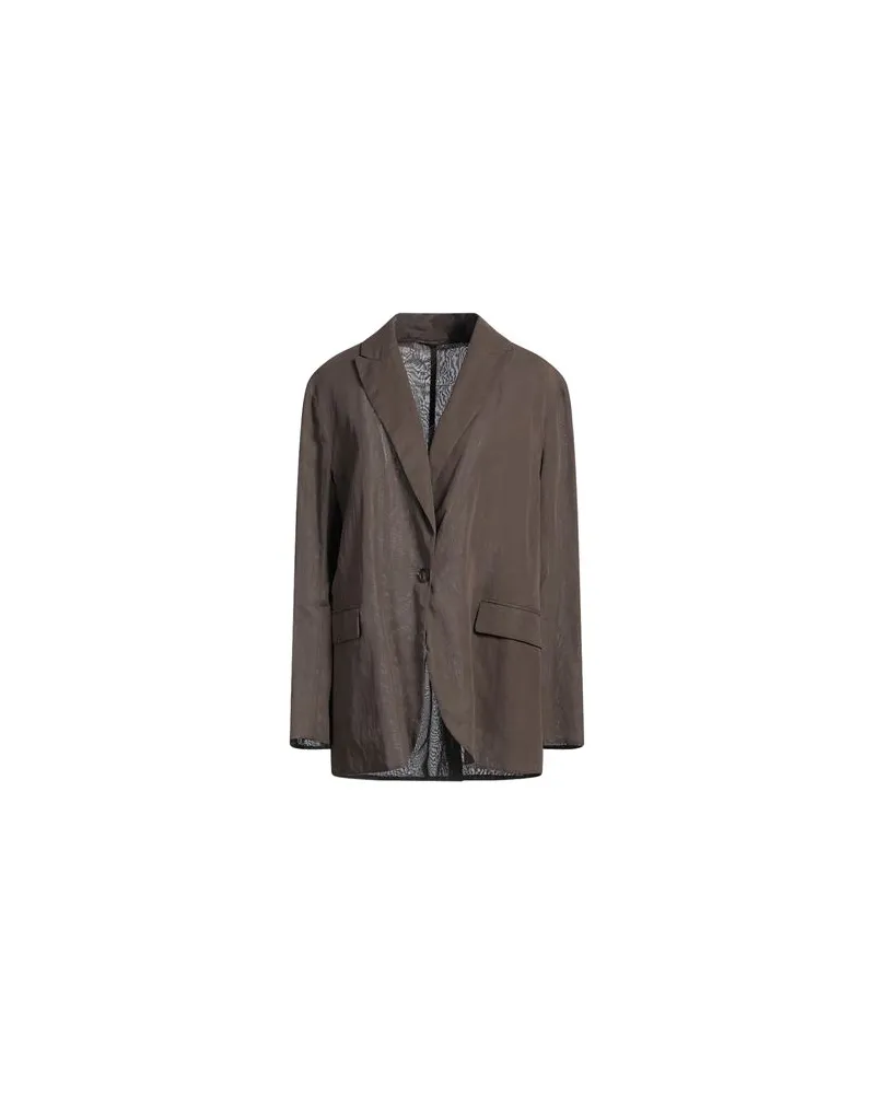 Brunello Cucinelli ANZÜGE und CO-ORDS - Blazersauf YOOX.COM Schokobraun