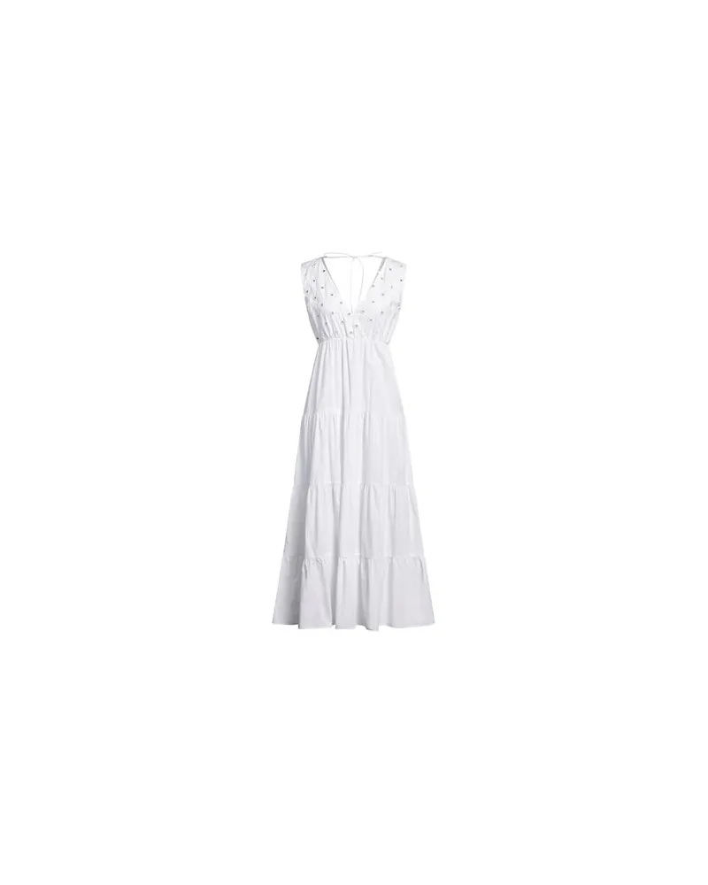 Seventy KLEIDER - Maxi-Kleiderauf YOOX.COM Weiß