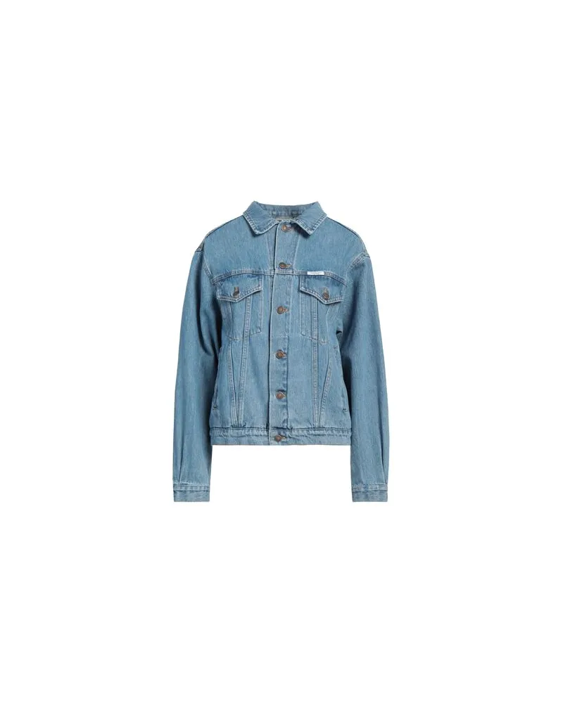 Forte Couture JACKEN & MÄNTEL - Jeansjacken/Mäntelauf YOOX.COM Blau