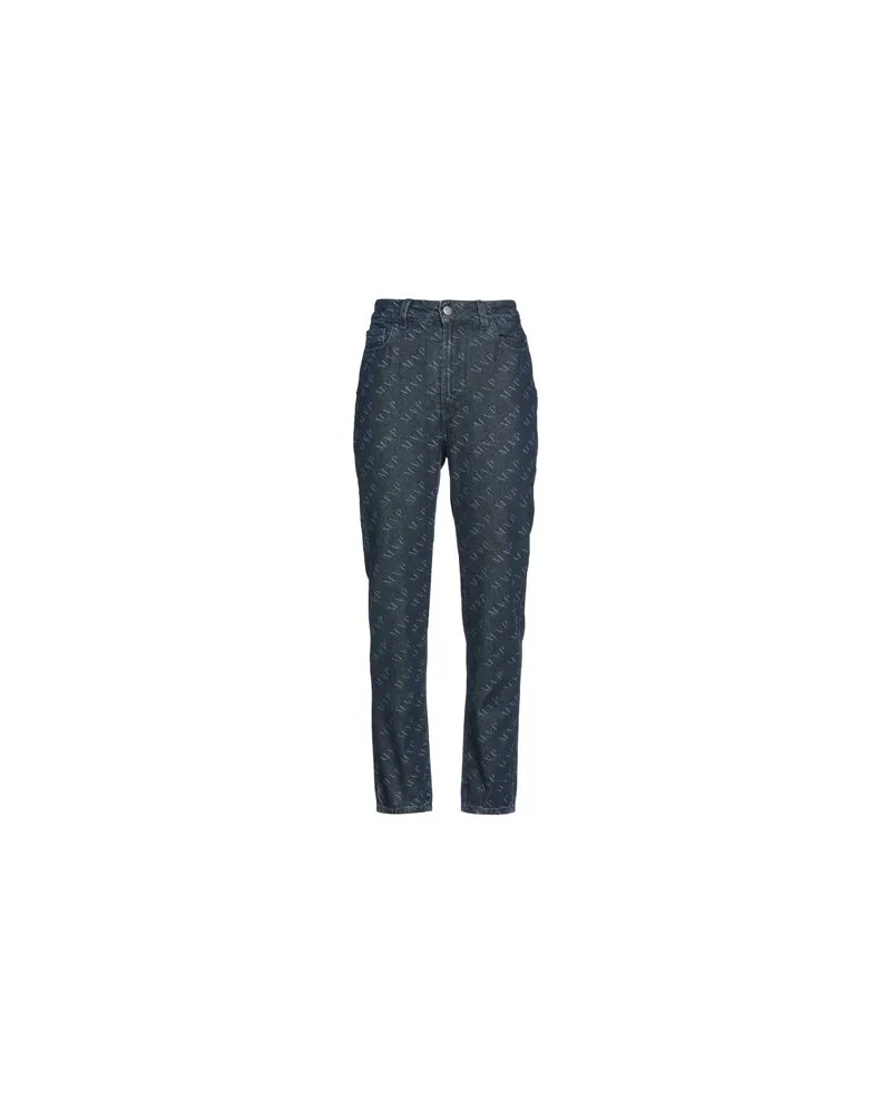 MVP Wardrobe HOSEN & RÖCKE - Jeanshosenauf YOOX.COM Blau