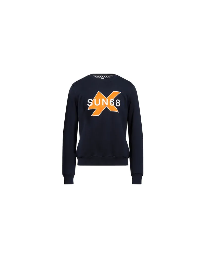 Sun68 TOPS - Sweatshirtsauf YOOX.COM Nachtblau
