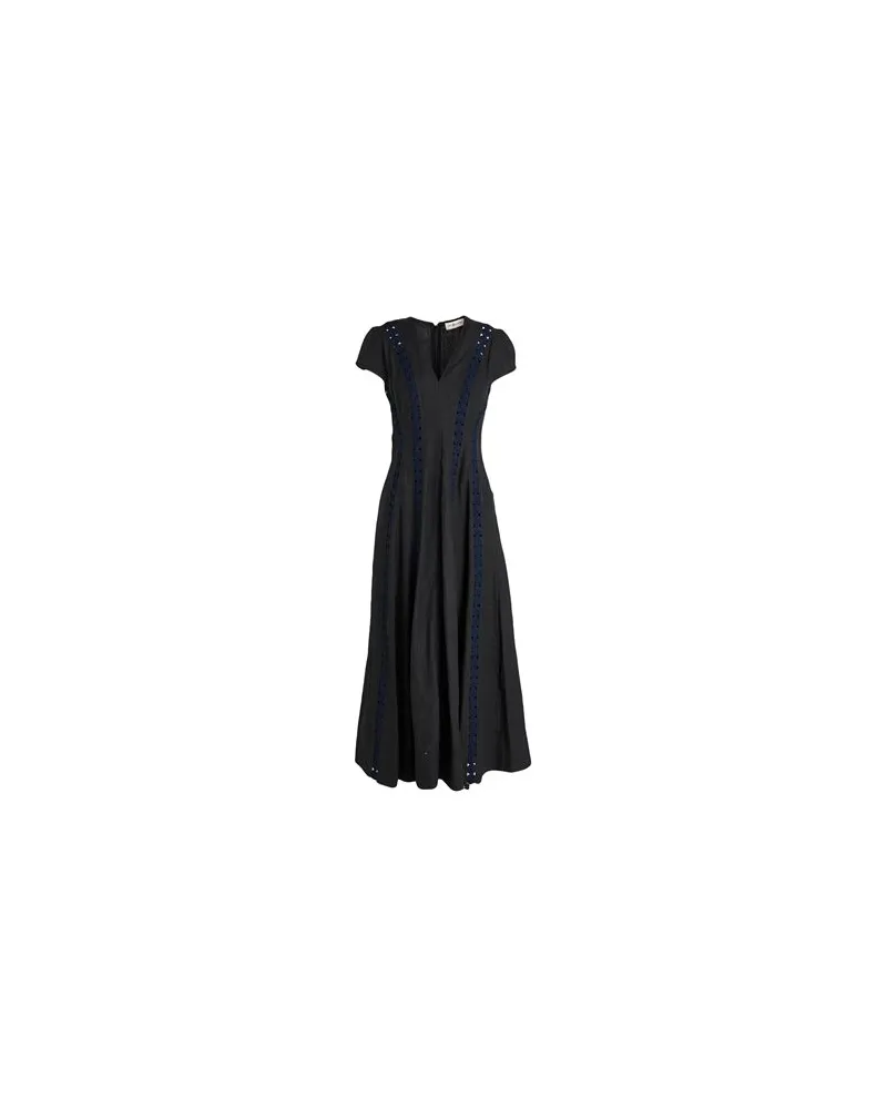 Tory Burch KLEIDER - Maxi-Kleiderauf YOOX.COM Schwarz