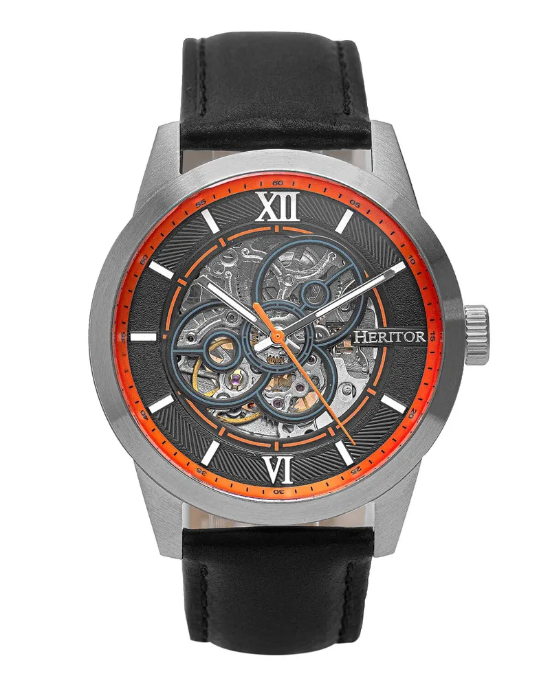 Heritor Automatic Watches Armbanduhr Orange