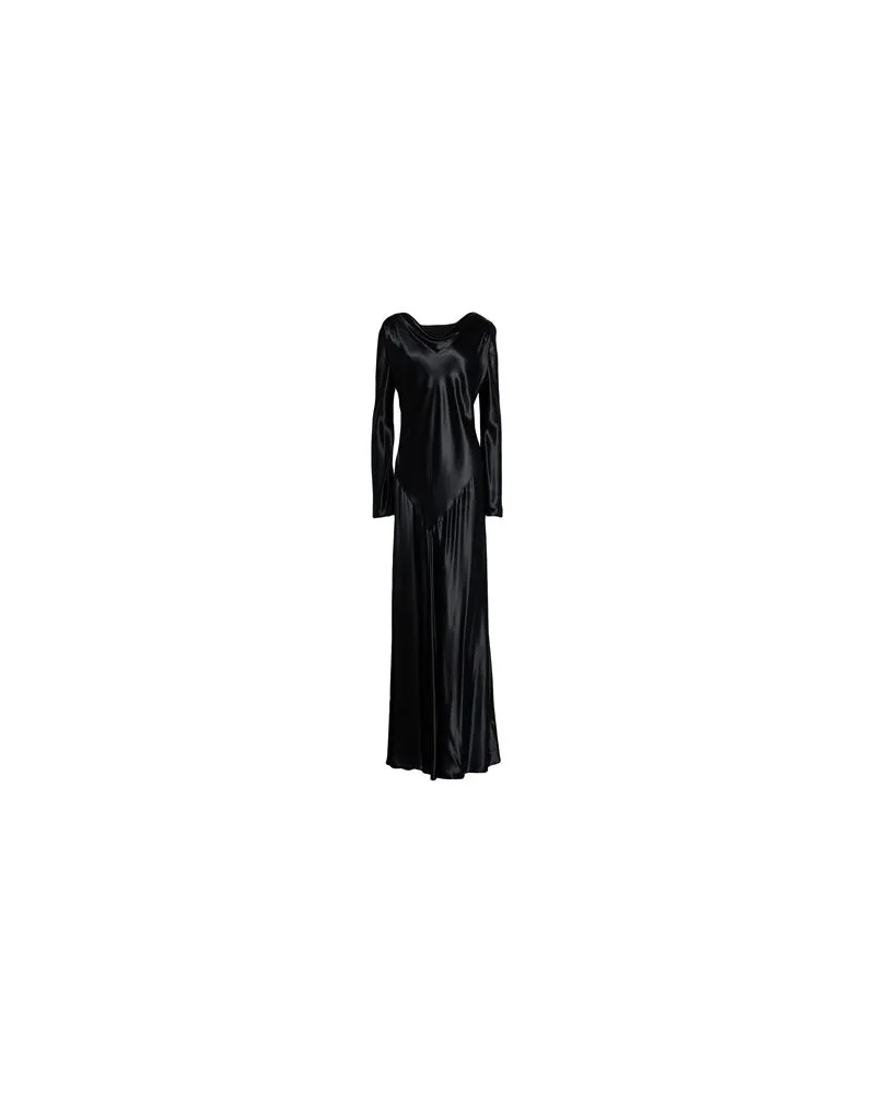 Alberta Ferretti KLEIDER - Maxi-Kleiderauf YOOX.COM Schwarz