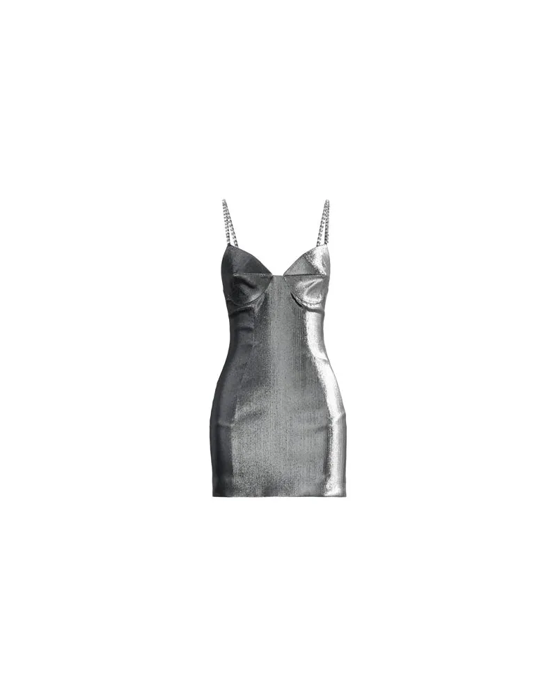 Area KLEIDER - Mini-Kleiderauf YOOX.COM Silber
