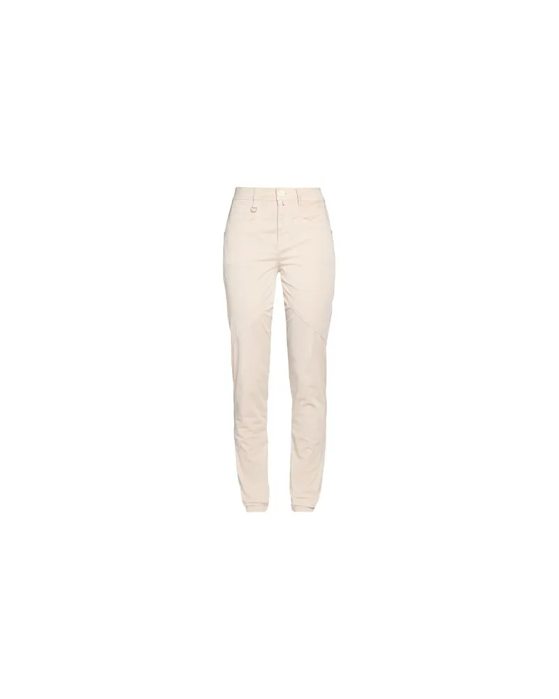 HIGH WISE UP  - HOSEN & RÖCKE - Hosenauf YOOX.COM Beige