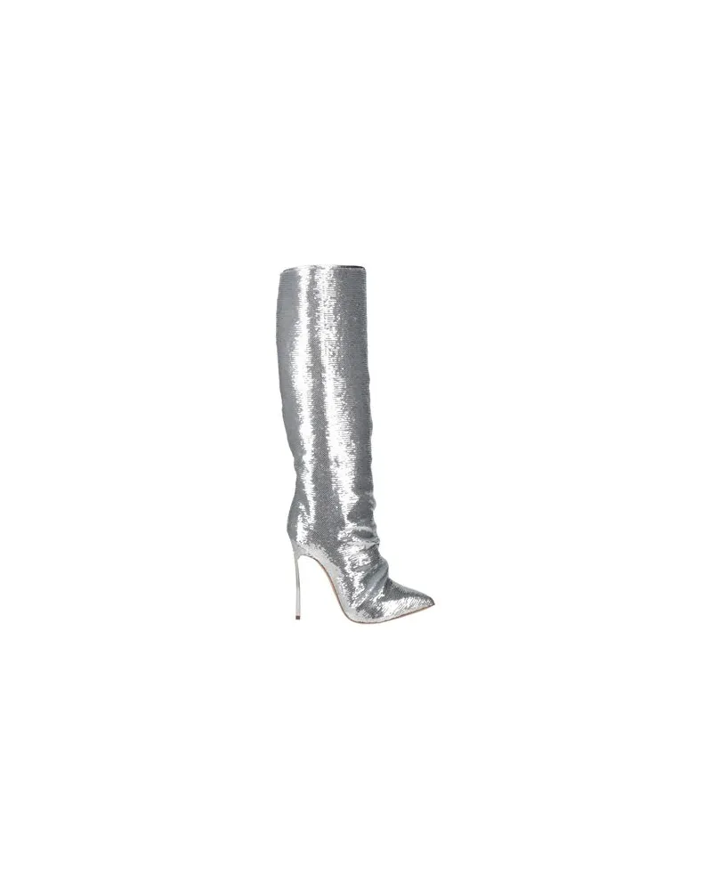 Casadei SCHUHE - Stiefelauf YOOX.COM Silber