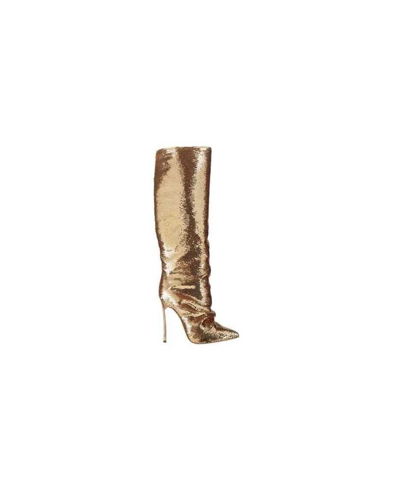Casadei SCHUHE - Stiefelauf YOOX.COM Gold