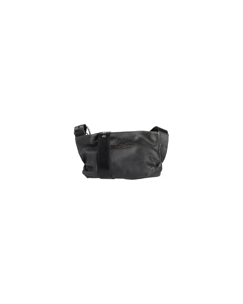 Vivienne Westwood MAXIME SMALL CROSSBODY - TASCHEN - Umhängetascheauf YOOX.COM Schwarz