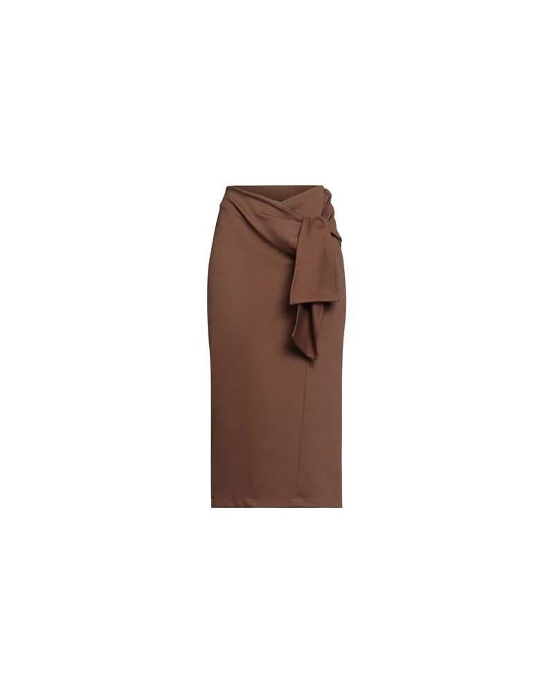 HAVEONE HOSEN & RÖCKE - Midi-Röckeauf YOOX.COM Braun