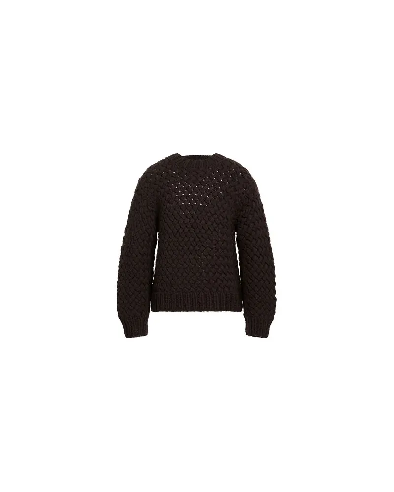 Dries van Noten STRICKWAREN - Pulloverauf YOOX.COM Dunkelbraun