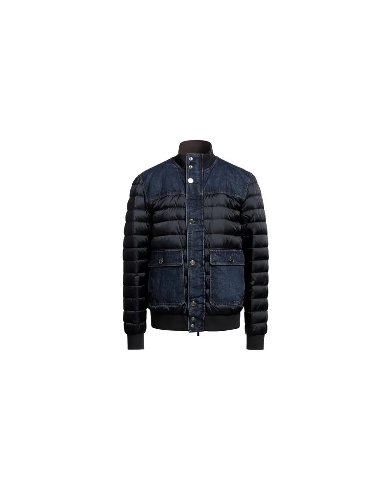 MOORER JACKEN & MÄNTEL - Pufferjacken & Daunenjackenauf YOOX.COM Blau