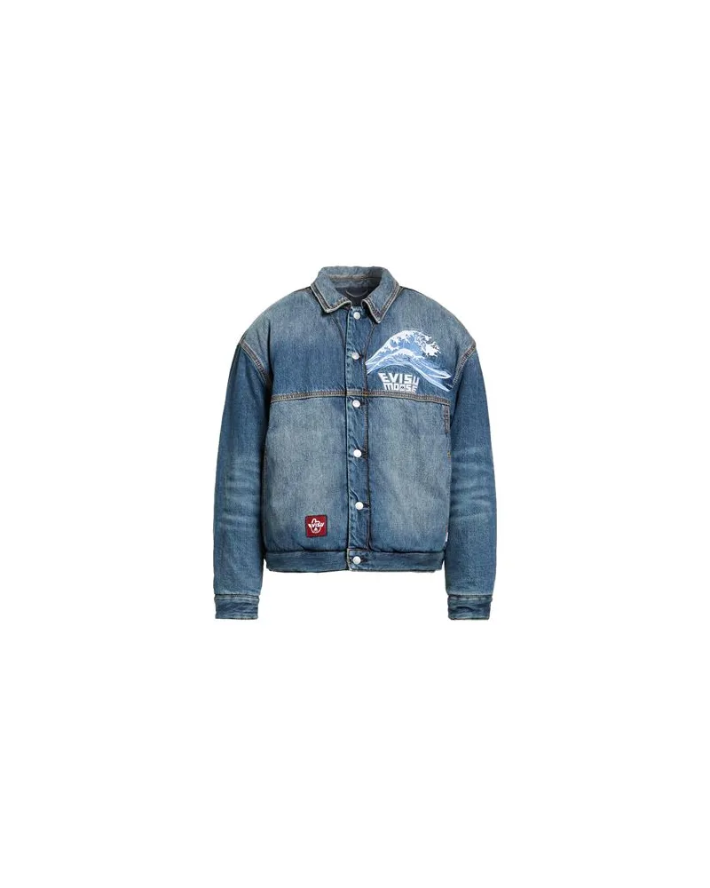 Evisu JACKEN & MÄNTEL - Jeansjacken/Mäntelauf YOOX.COM Blau
