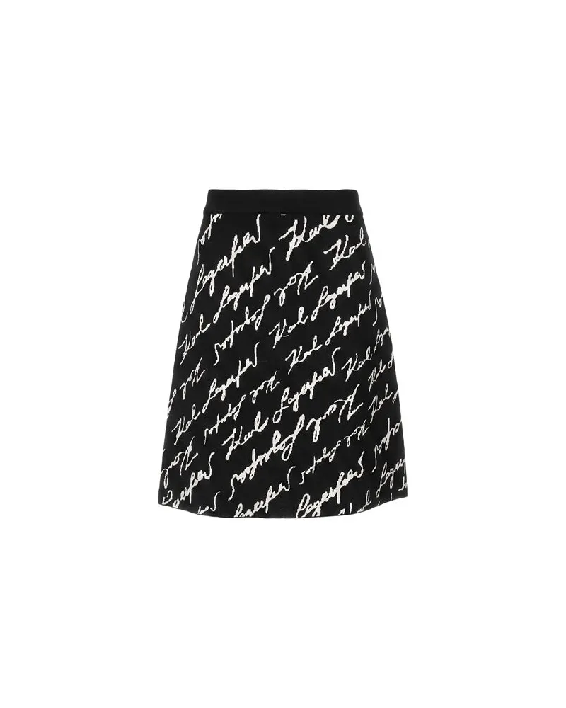 Karl Lagerfeld HOSEN & RÖCKE - Midi-Röckeauf YOOX.COM Schwarz