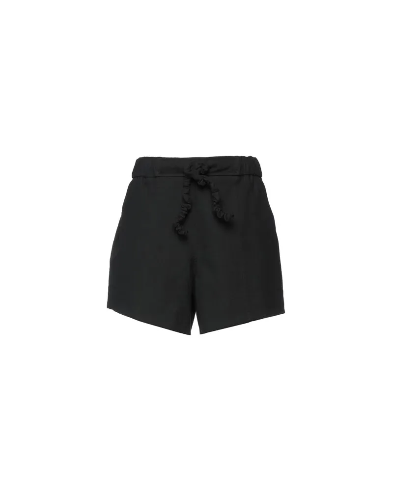 Ganni HOSEN & RÖCKE - Shorts & Bermudashortsauf YOOX.COM Schwarz