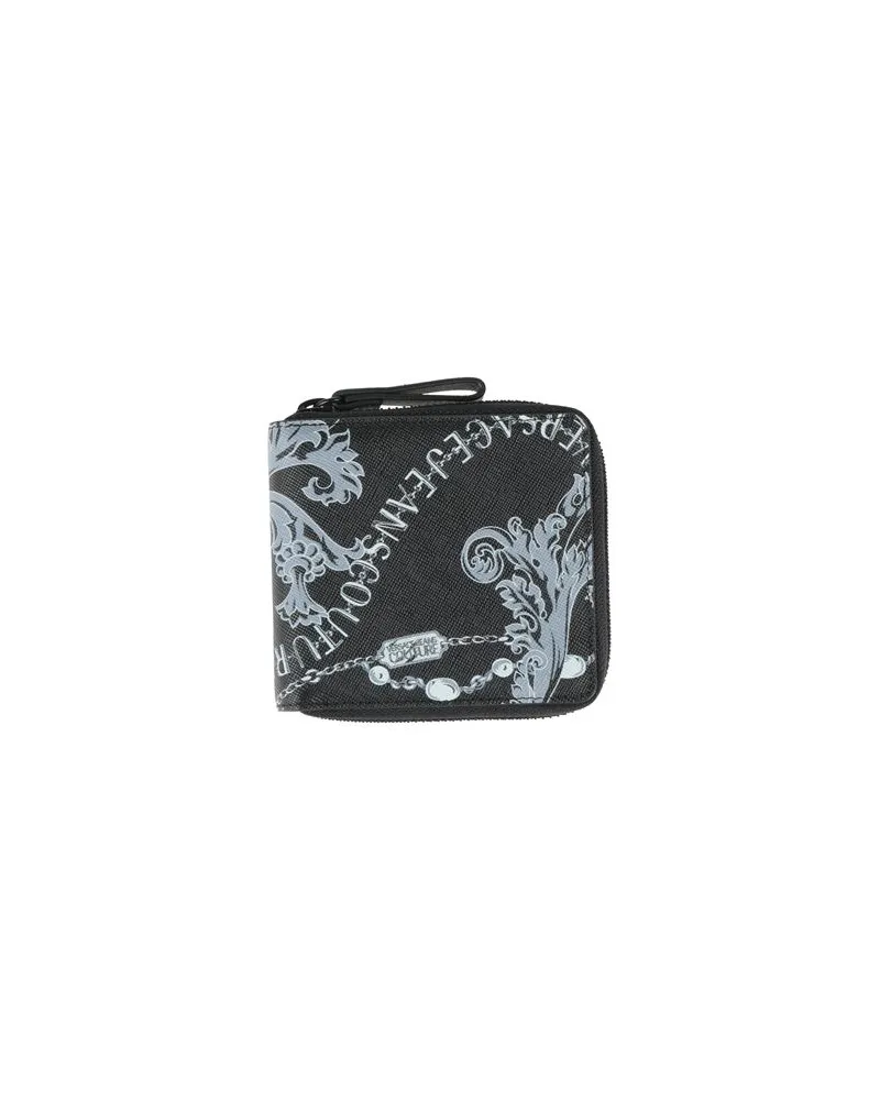 Versace Jeans Kleinlederwaren - Brieftaschenauf YOOX.COM Schwarz