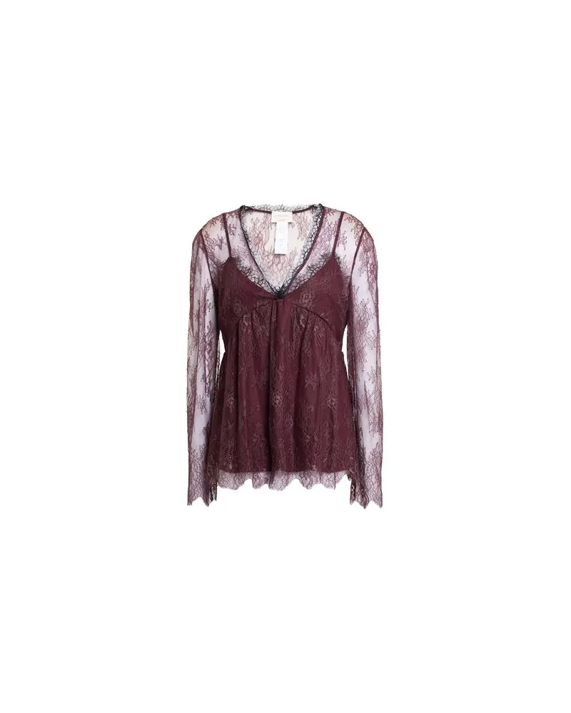 Anna Molinari TOPS - Topsauf YOOX.COM Pflaume