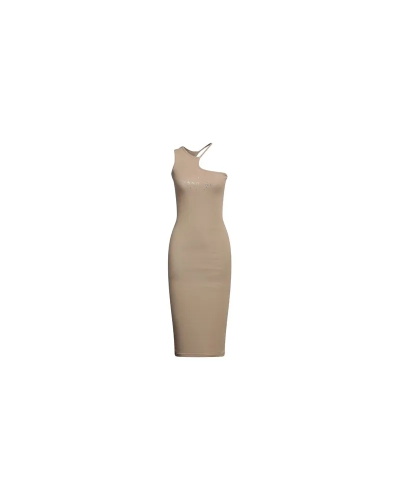 Mangano KLEIDER - Midi-Kleiderauf YOOX.COM Khaki