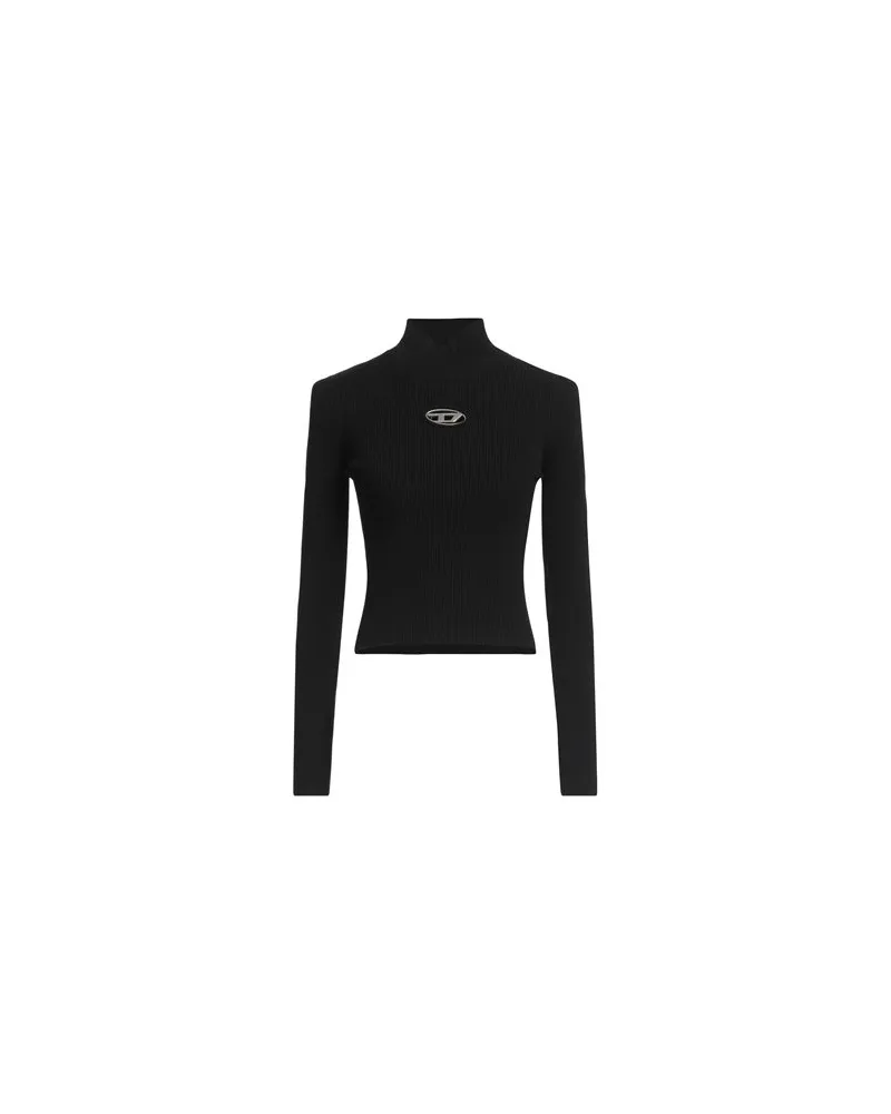 Diesel STRICKWAREN - Rollkragenpulloverauf YOOX.COM Schwarz