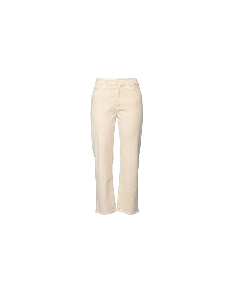 Mother HOSEN & RÖCKE - Jeanshosenauf YOOX.COM Beige