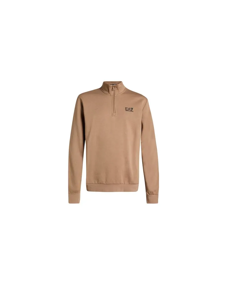 EA7 TOPS - Sweatshirtsauf YOOX.COM Kamel