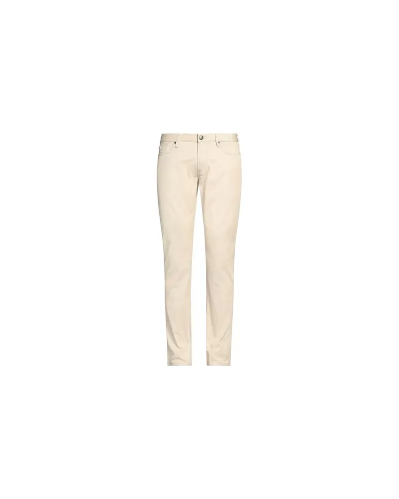 Emporio Armani HOSEN & RÖCKE - Hosenauf YOOX.COM Cremeweiß