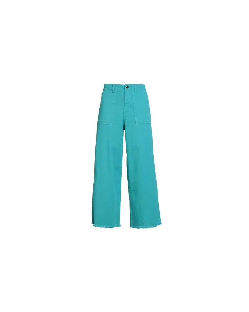 Jijil HOSEN & RÖCKE - Jeanshosenauf YOOX.COM Tūrkis