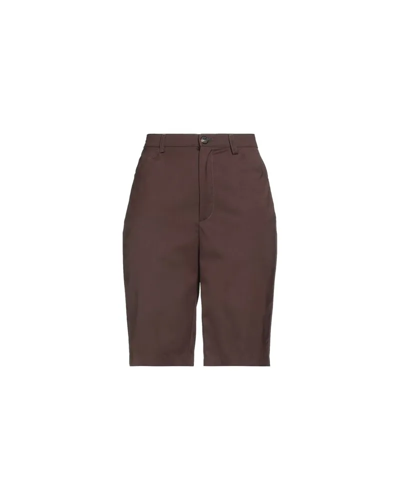 Pinko HOSEN & RÖCKE - Shorts & Bermudashortsauf YOOX.COM Schokobraun