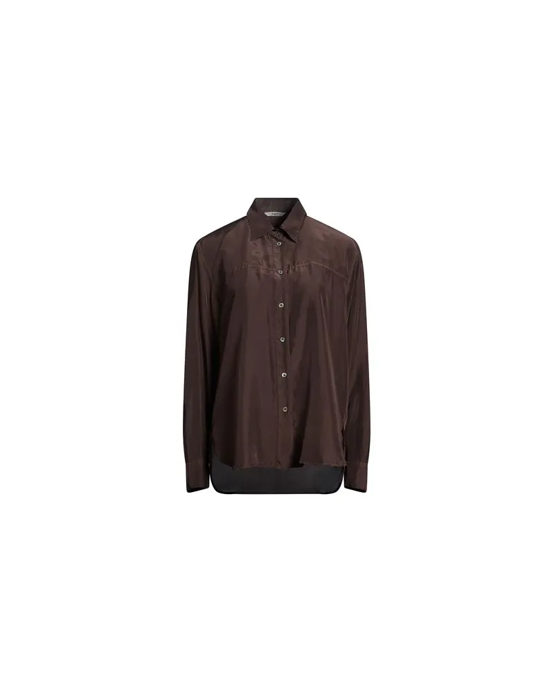 BARENA TOPS - Hemdenauf YOOX.COM Dunkelbraun