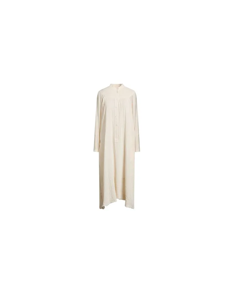 Raquel Allegra KLEIDER - Midi-Kleiderauf YOOX.COM Cremeweiß
