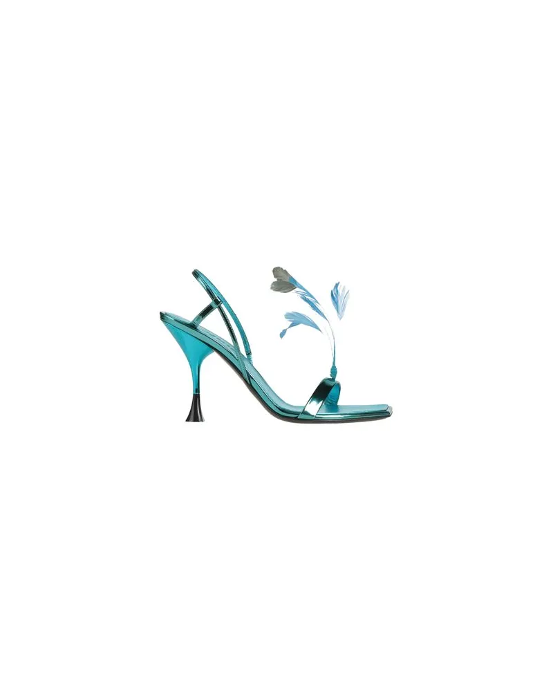 3JUIN SCHUHE - Sandalenauf YOOX.COM Azurblau