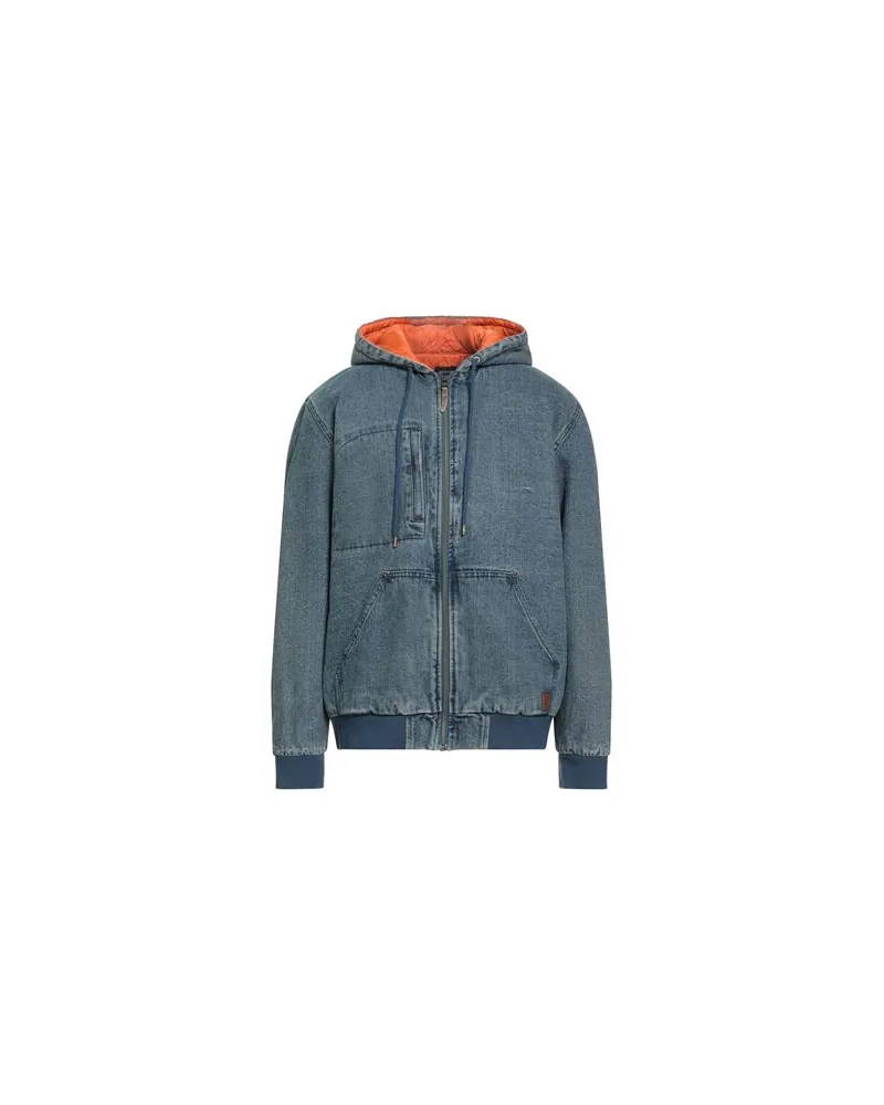 Brixton JACKEN & MÄNTEL - Jeansjacken/Mäntelauf YOOX.COM Blau