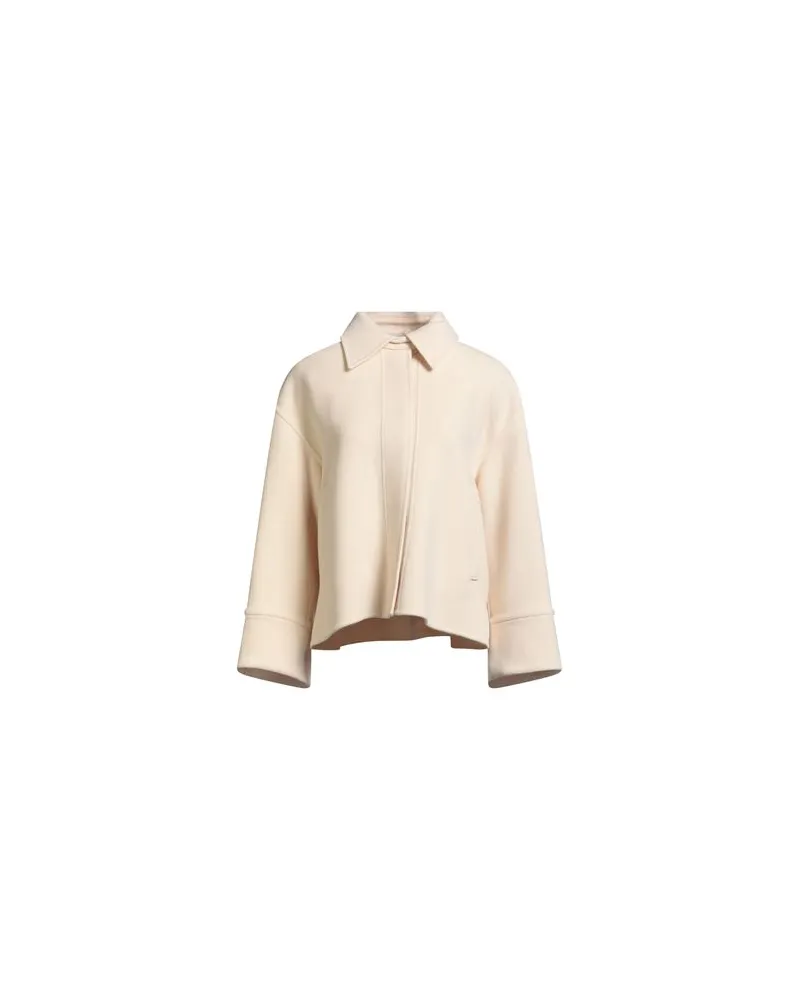 Jil Sander JACKEN & MÄNTEL - Mäntelauf YOOX.COM Cremeweiß