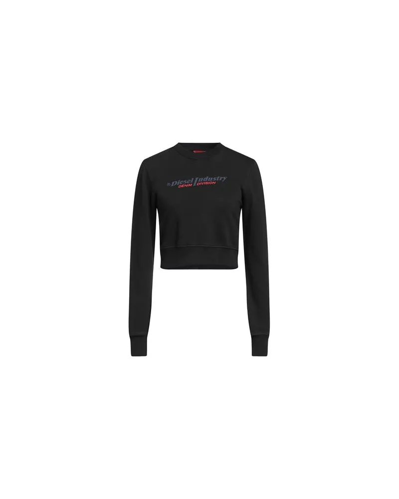 Diesel TOPS - Sweatshirtsauf YOOX.COM Schwarz