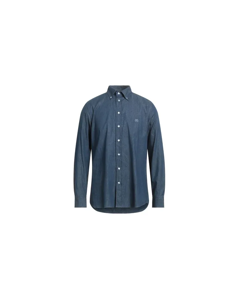Etro TOPS - Jeanshemdenauf YOOX.COM Blau